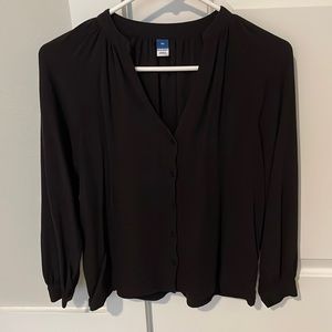 Black Long Sleeve Top